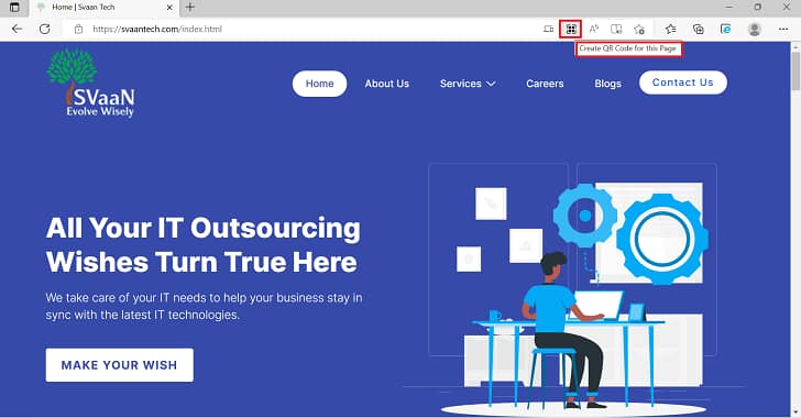 Creating QR Codes Using Microsoft Edge Browser In Three Easy Methods ...